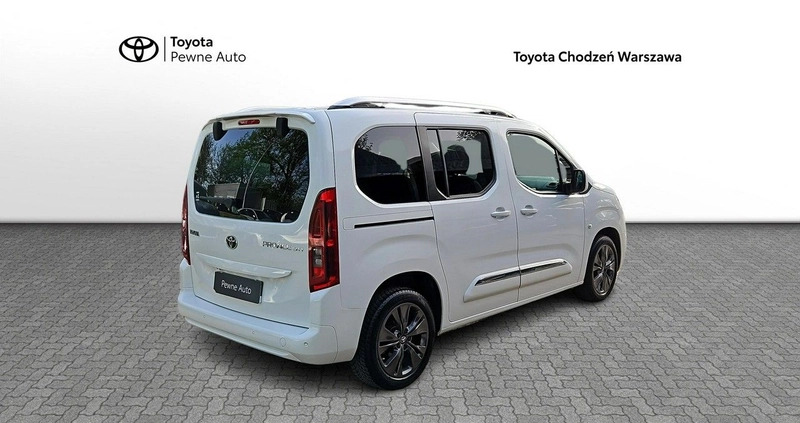 Toyota Proace City Verso cena 99900 przebieg: 38343, rok produkcji 2021 z Błonie małe 326